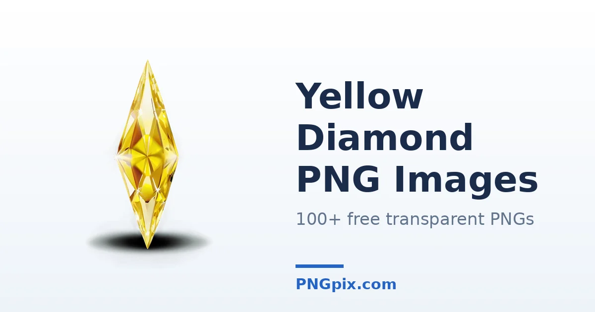 Yellow Diamond PNG images