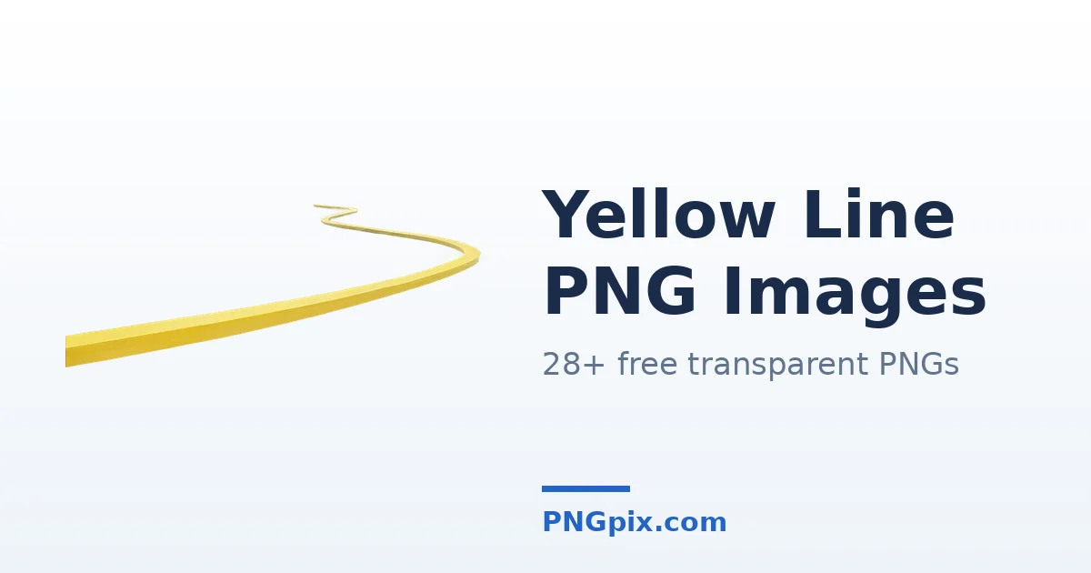 Yellow Line PNG images