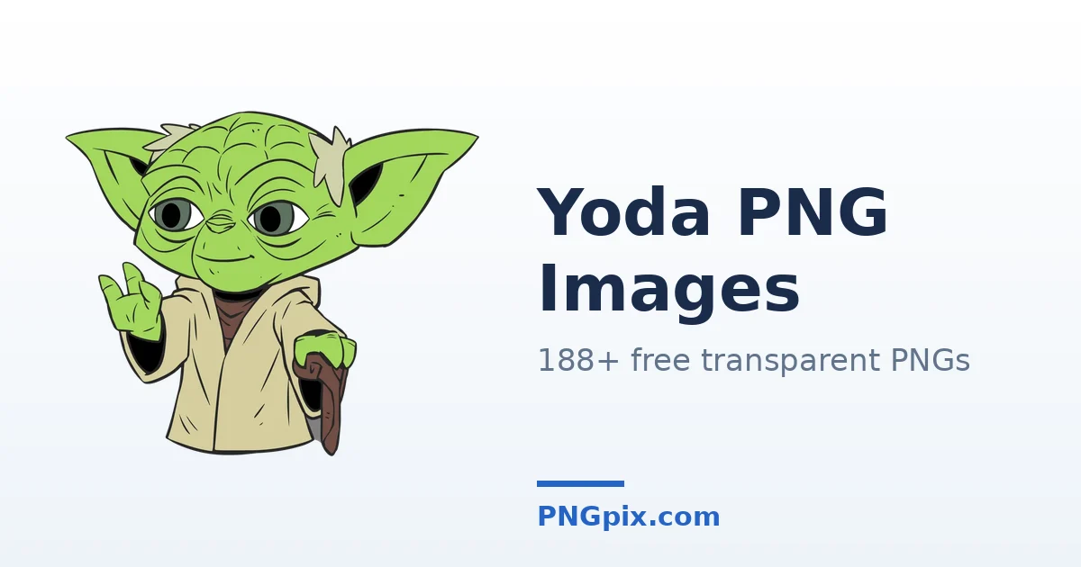 Yoda PNG images
