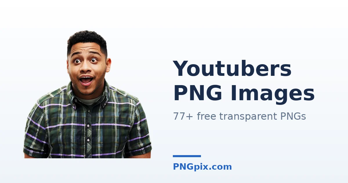 Youtubers PNG images