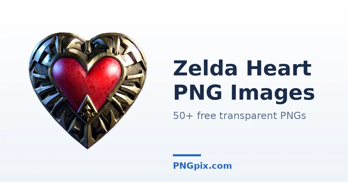 Zelda Heart PNG images