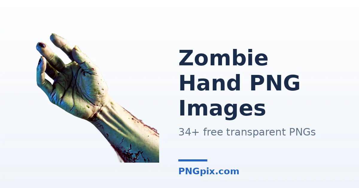 Zombie Hand PNG images