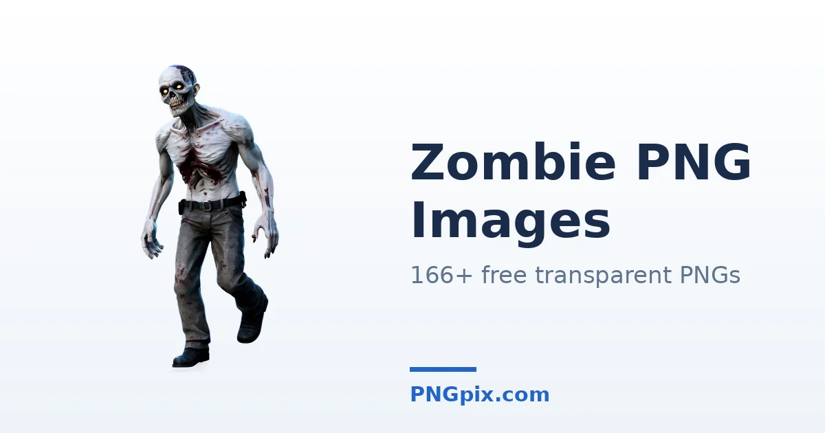 Zombie PNG images
