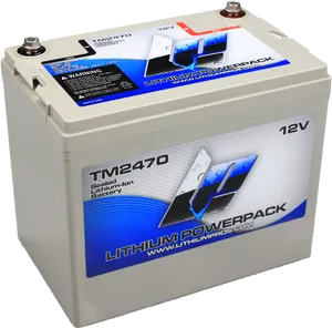 12 V Lithium Ion Battery Pack T M2470 PNG image