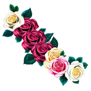 123 With Vintage Roses Png 06272024 PNG image