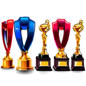 16 Bit Digital Trophies PNG 06252024