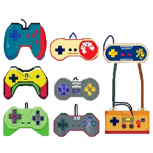 16 Bit Retro Gaming Achievements PNG 06252024