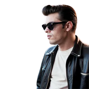 1950s Greaser Fashion Styles Png 06242024 PNG image