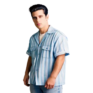 1950s Greaser Fashion Styles PNG 30