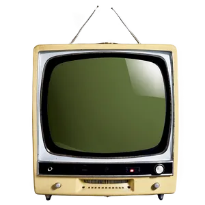 1960s Vintage Television Png Axh PNG image