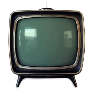 1960s Vintage Television Png Qwe PNG image