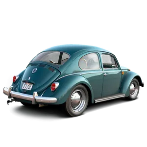 1960s Volkswagen Beetle Car Png Yvx PNG image