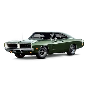 1969 Dodge Charger Icon PNG 06122024