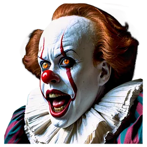 1990 Pennywise Png Wit PNG image