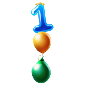 1st Birthday Banner Design PNG 06202024 PNG