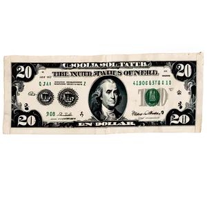 20 Dollar Bill Economic Symbol Png 06132024 PNG image