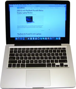 2015 Mac Book Pro Retina Display Review PNG image