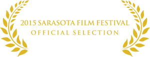 2015 Sarasota Film Festival Official Selection Badge PNG image