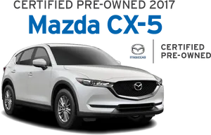 2017 Mazda C X5 Certified Pre Owned PNG
