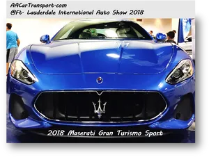 2018 Maserati Gran Turismo Sport Auto Show PNG image