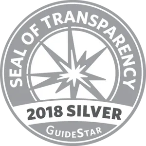 2018 Silver Sealof Transparency Guide Star PNG image