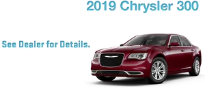 2019 Chrysler300 Advertisement PNG