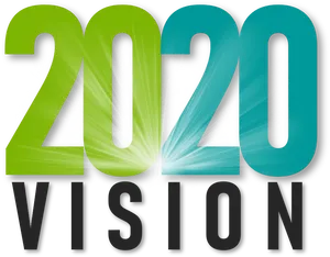 2020 Vision Graphic PNG image