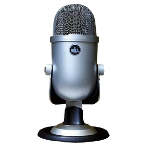 25g. Blue Yeti Interview Microphone Png 06282024 PNG image