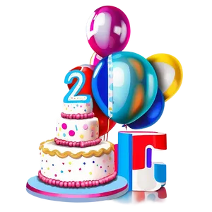 2nd Birthday Party Set Up Png Ylk17 PNG image