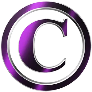 3 D Copyright Symbol PNG image