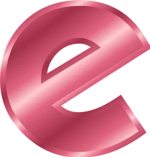 3 D Letter E Graphic PNG image