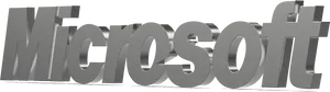 3 D Microsoft Logo Rendering PNG image