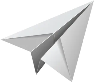 3 D Paper Plane Graphic