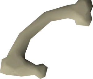 3 D Rendered Human Femur Bone PNG image