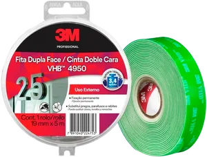 3 M V H B Double Sided Tape4950 PNG image