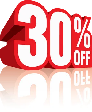 30 Percent Discount Promotion