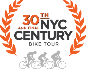 30th N Y C Century Bike Tour Logo PNG