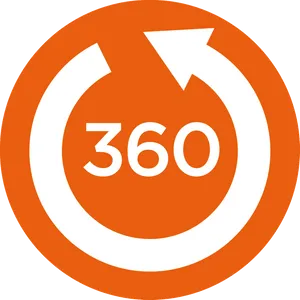 360 Degree View Icon PNG image