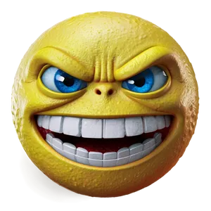 3d Angry Emoji PNG Uop40 PNG