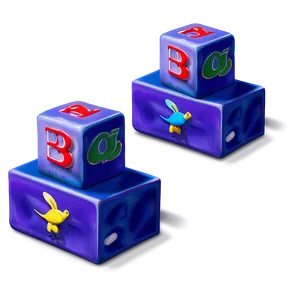 3d Baby Blocks PNG 06212024