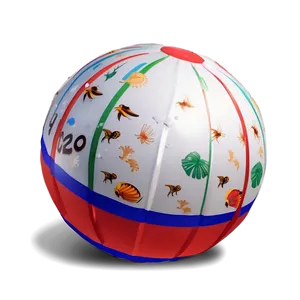 3d Beach Ball Png Axh47 PNG image