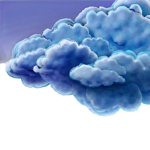 3d Blue Clouds PNG Ccj8 PNG