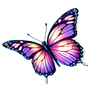 3d Butterfly In Magical Forest PNG 06292024