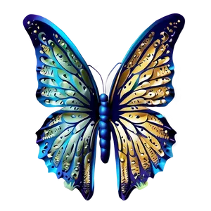 3d Butterfly With Detailed Texture PNG Eiw99 PNG