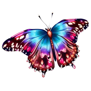 3d Butterfly With Detailed Texture PNG Vry PNG