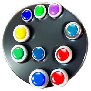 3d Buttons Effect Png 06262024 PNG image