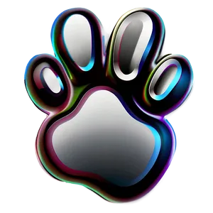 3d Cat Paw Print Png 06272024 PNG image