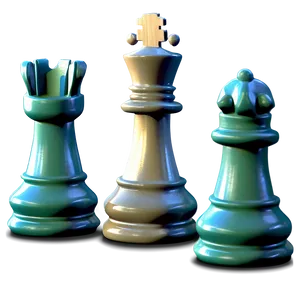 3d Chess Pieces Model Png 26 PNG image