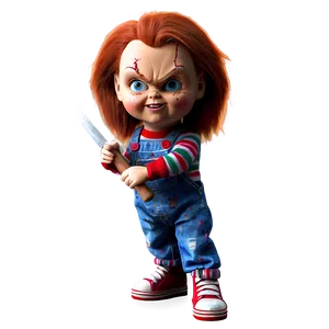 3d Chucky Png 05212024 PNG image
