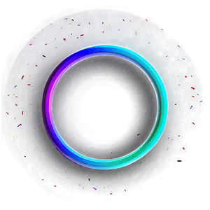 3d Circle In Vibrant Colors PNG Xsy
